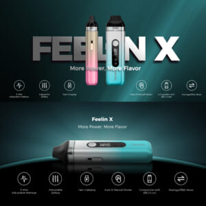 Nevoks Feelin X Pod kit + 予備POD1個 + ネックストラップ