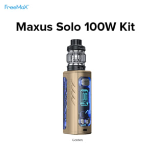 Freemax Maxus Solo 100W Kit / 4200mAバッテリーセット:Golden:-