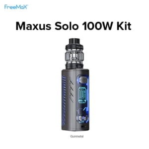 Freemax Maxus Solo 100W Kit / 4200mAバッテリーセット:Gunmetal:-