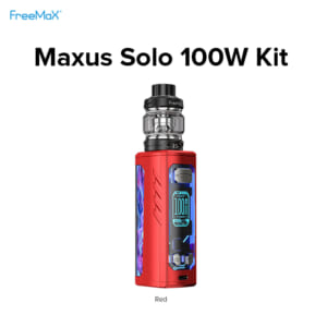 Freemax Maxus Solo 100W Kit / 4200mAバッテリーセット:Red:-