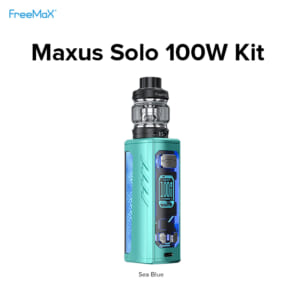 Freemax Maxus Solo 100W Kit / 4200mAバッテリーセット:Sea Blue:-