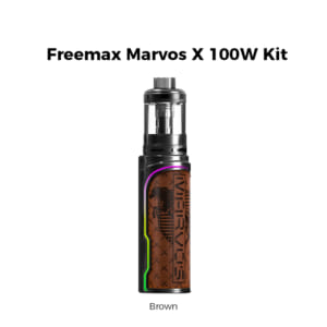 Freemax Marvos X 100W Pod Mod Kit バッテリーセット:Brown:-