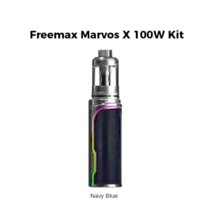 Freemax Marvos X 100W Pod Mod Kit バッテリーセット:Navy Blue:-