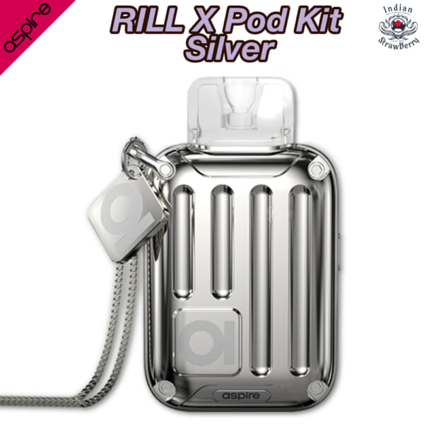 Aspire Riil X Pod Kit 700mAh Silver アスパイア リール エックス