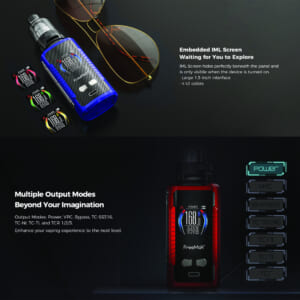 Freemax Maxus Max Pro 168W Kit バッテリー2本ケース付 + 予備POD