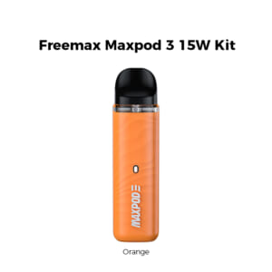 【4点セット】Freemax Maxpod 3 15W Pod Kit（ネコポス発送/リパッケージ）:Orange:-