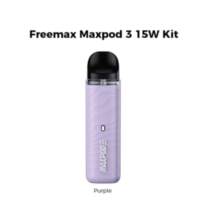 【4点セット】Freemax Maxpod 3 15W Pod Kit（ネコポス発送/リパッケージ）:Purple:-