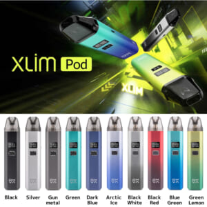 OXVA XLim 25W Pod Kit + POD1箱（0.8Ω）+ シリコンケース＆ストラップ